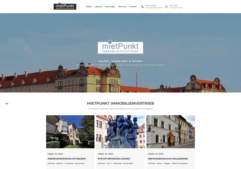 Referenz: Mietpunkt Immobilienvertrieb