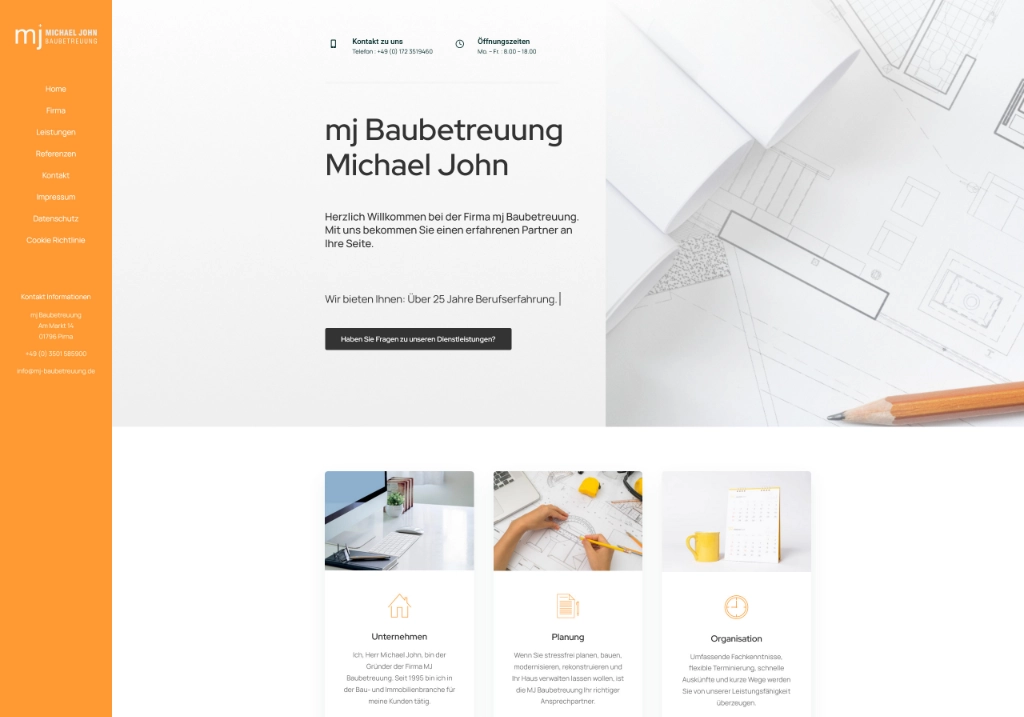 Referenz: MJ Baubetreuung